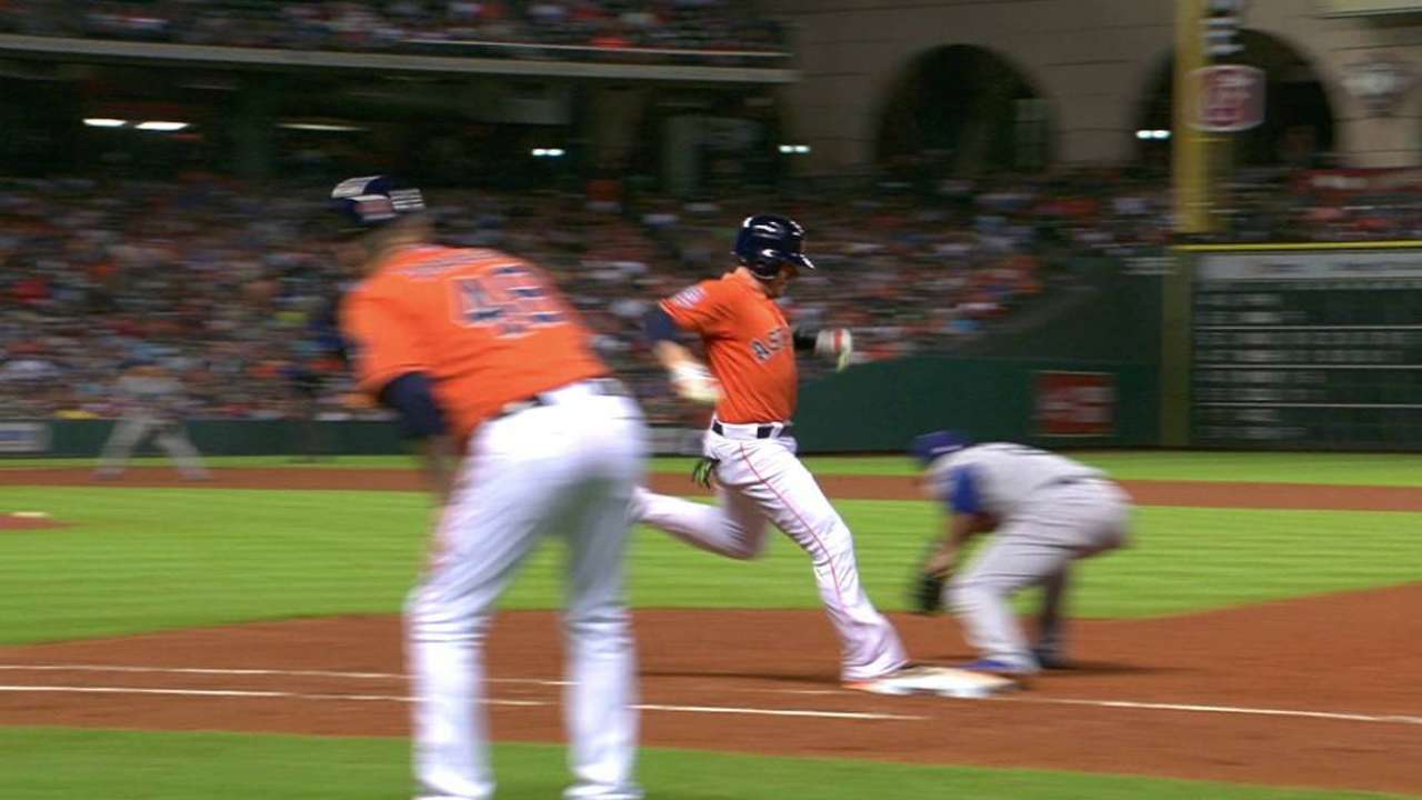 Astros challenge in 6th