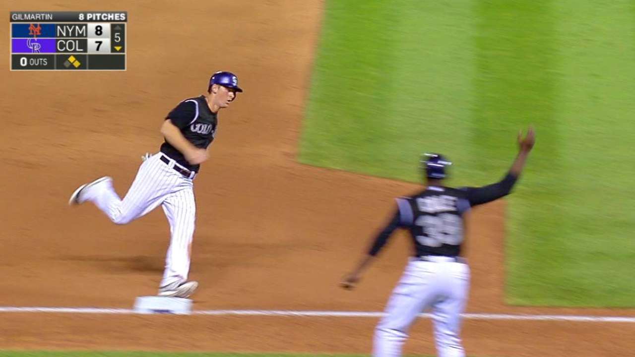Hundley's RBI triple