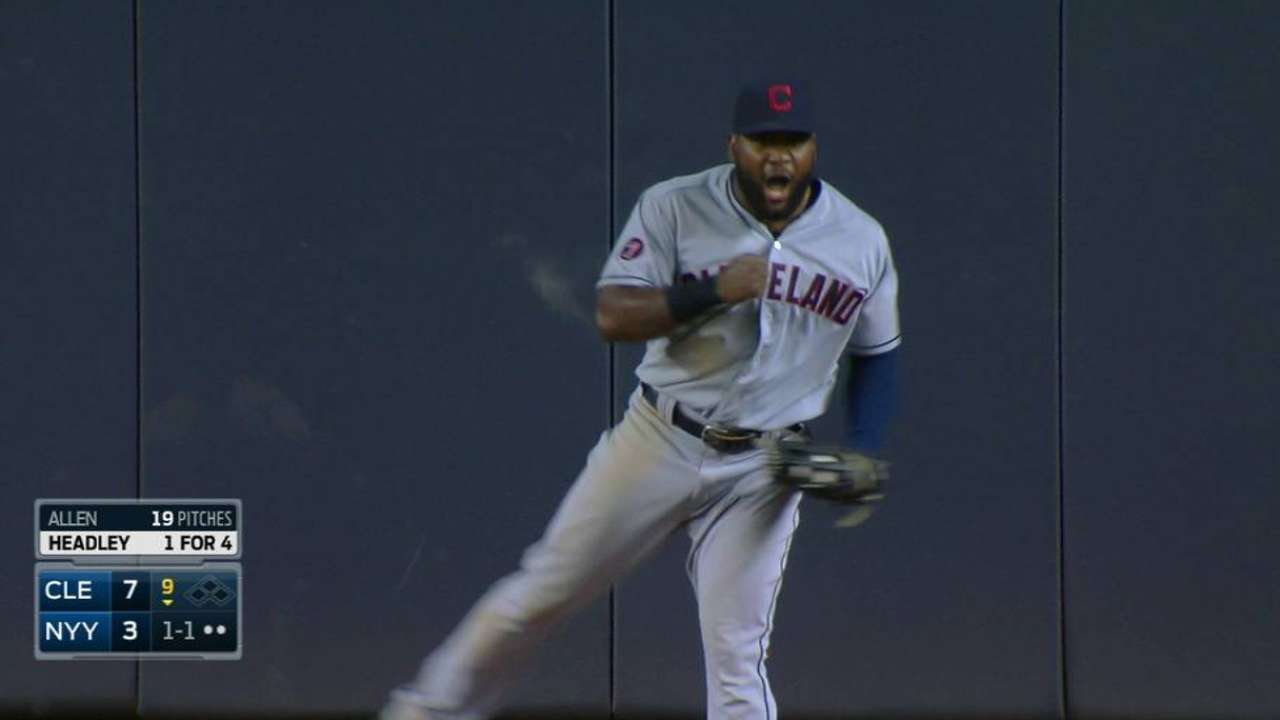 Allen closes out the game