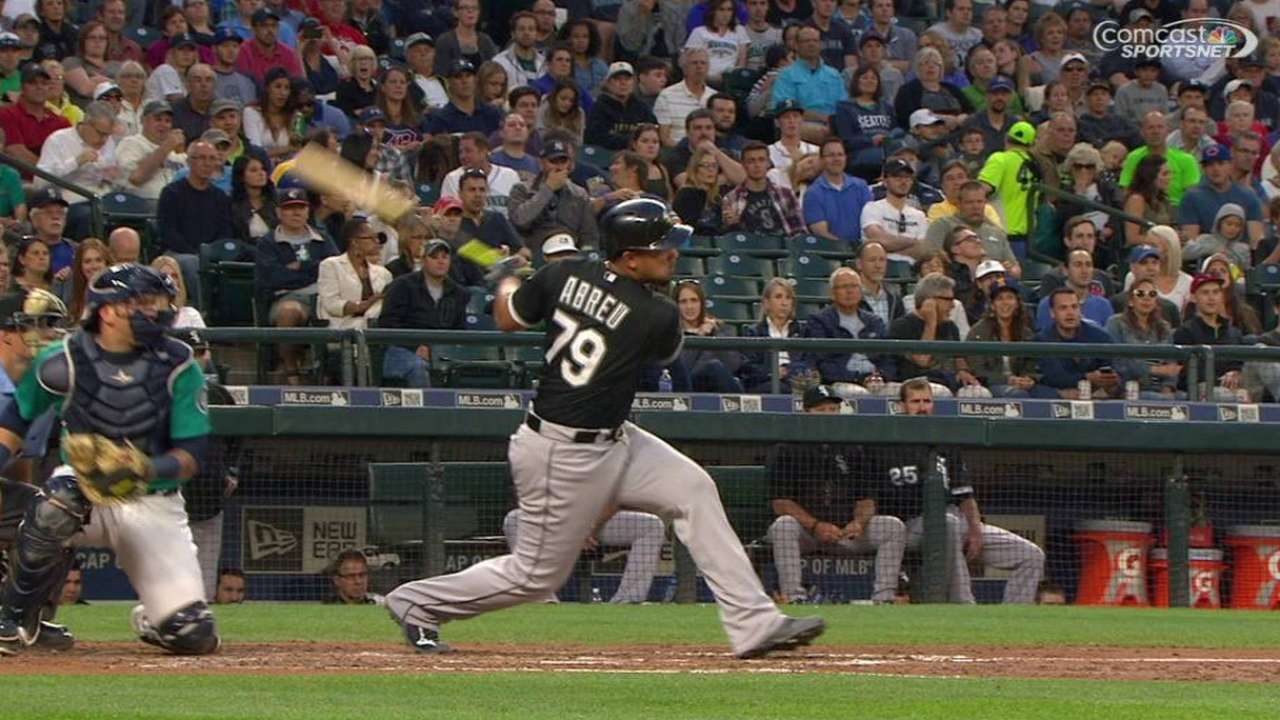 Abreu's RBI double