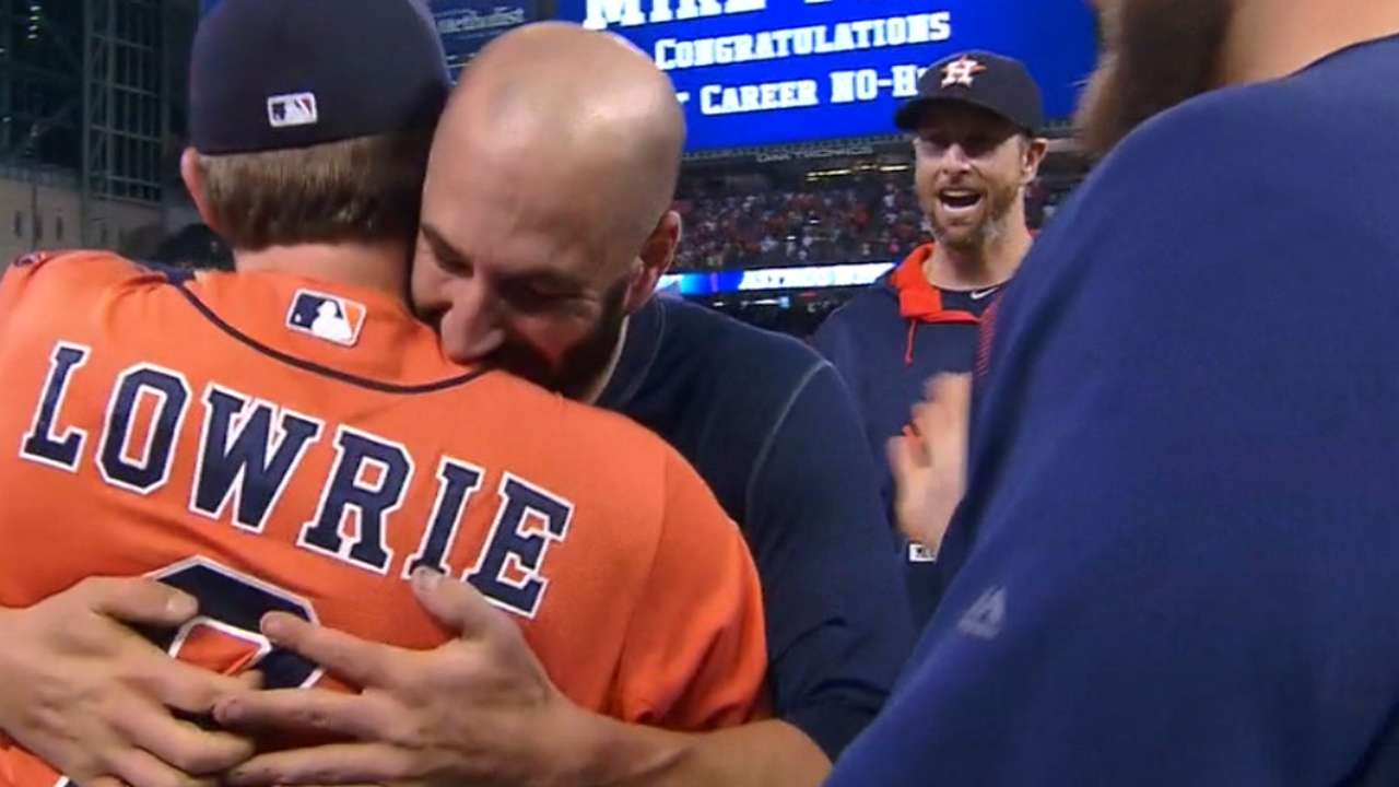 Dream becomes reality for Fiers during no-no