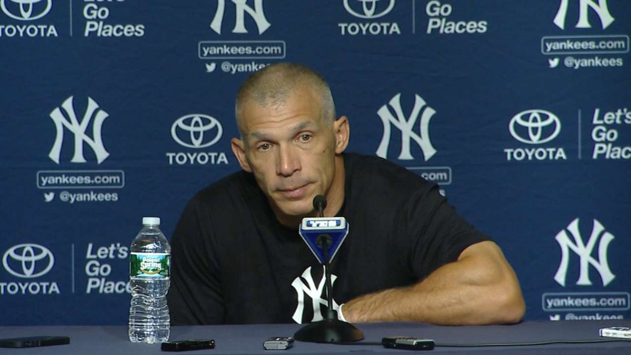 Girardi on Yankees' 7-3 loss