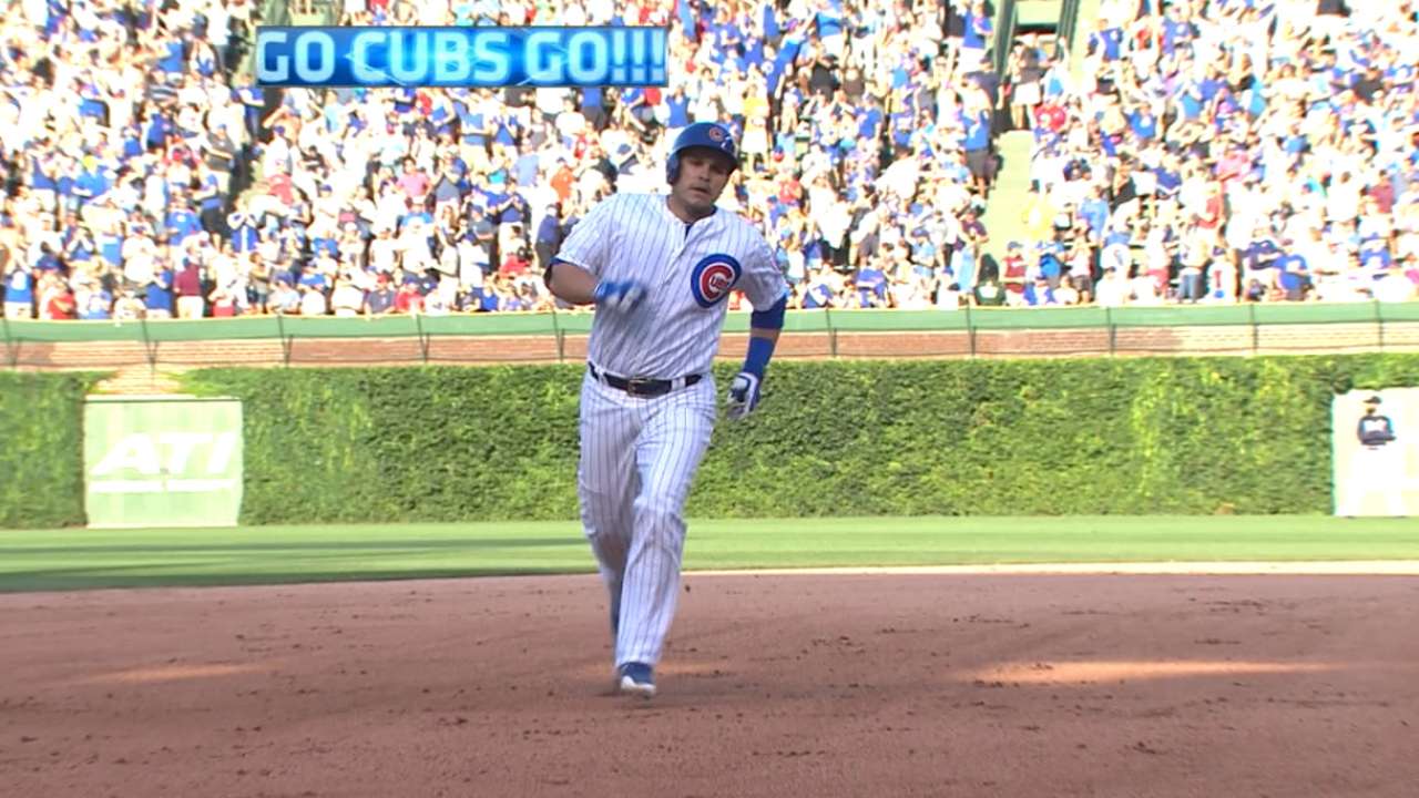 Cubs sink Braves behind back-to-back homers
