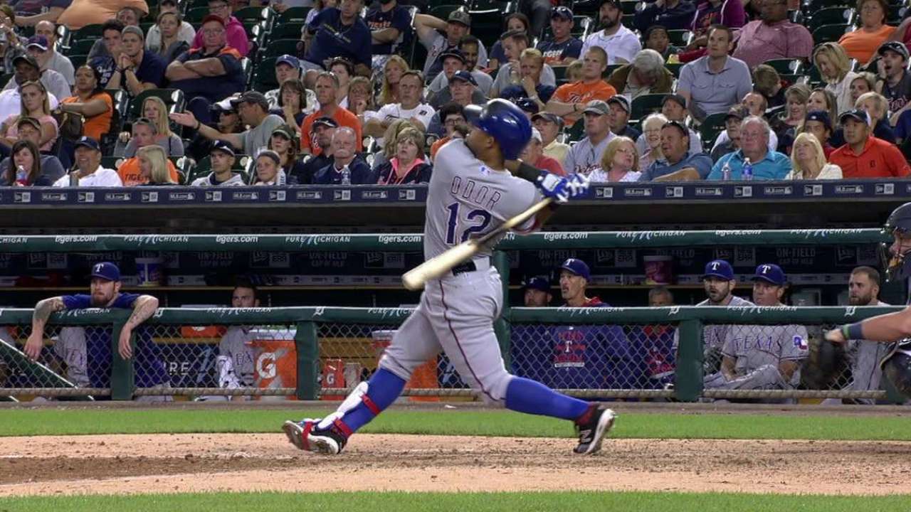 Four-run 3rd powers Rangers past Tigers