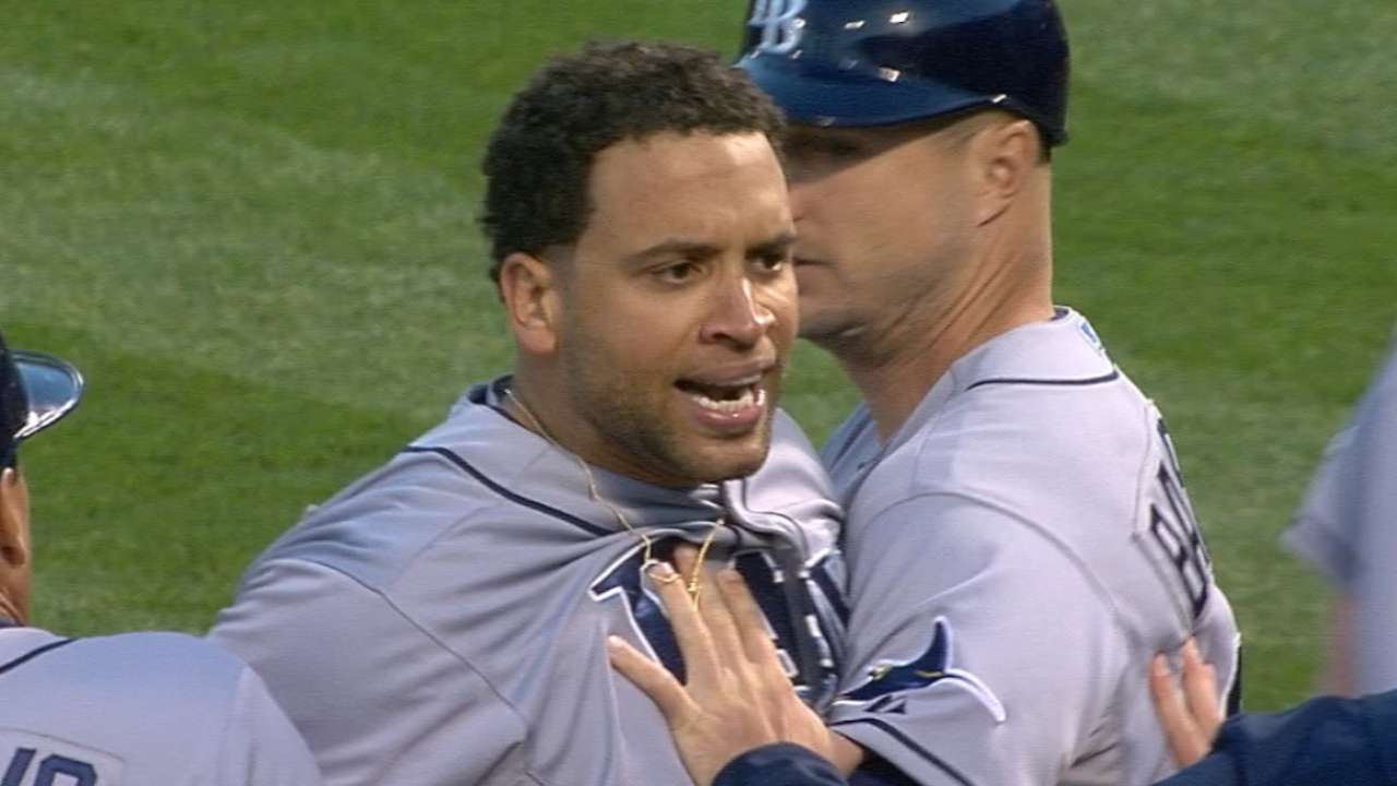 Loney on ejection from game