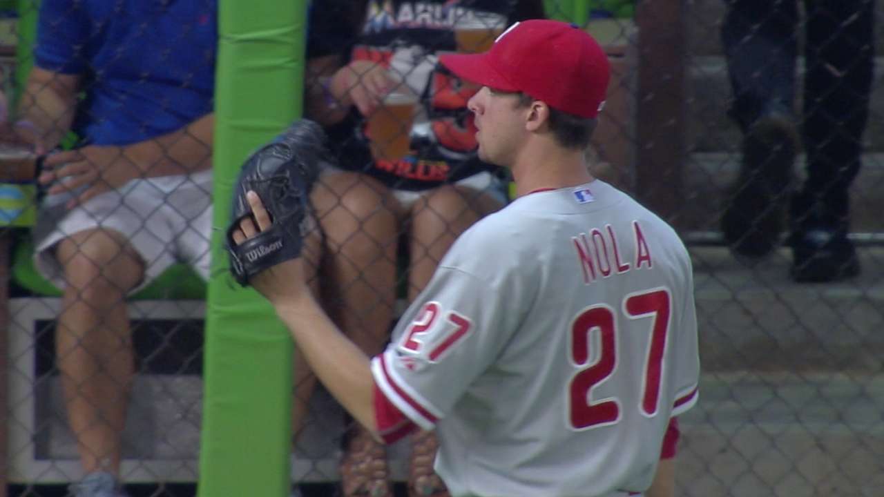 Nola in complete control in career-best outing