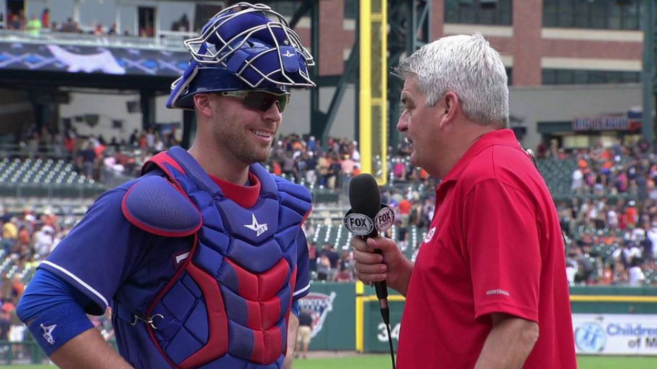 Gimenez on Hamels, win