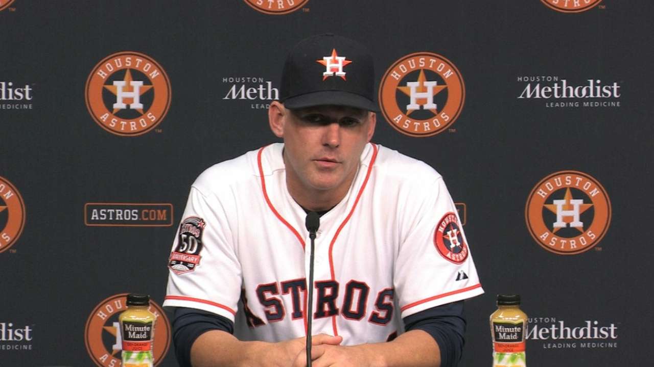 West-leading Astros brimming with confidence