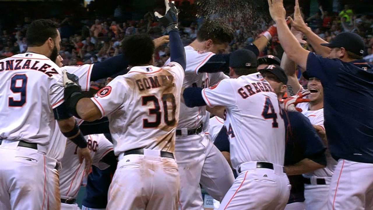 Walk-off trending: Astros get 4th in 8 games