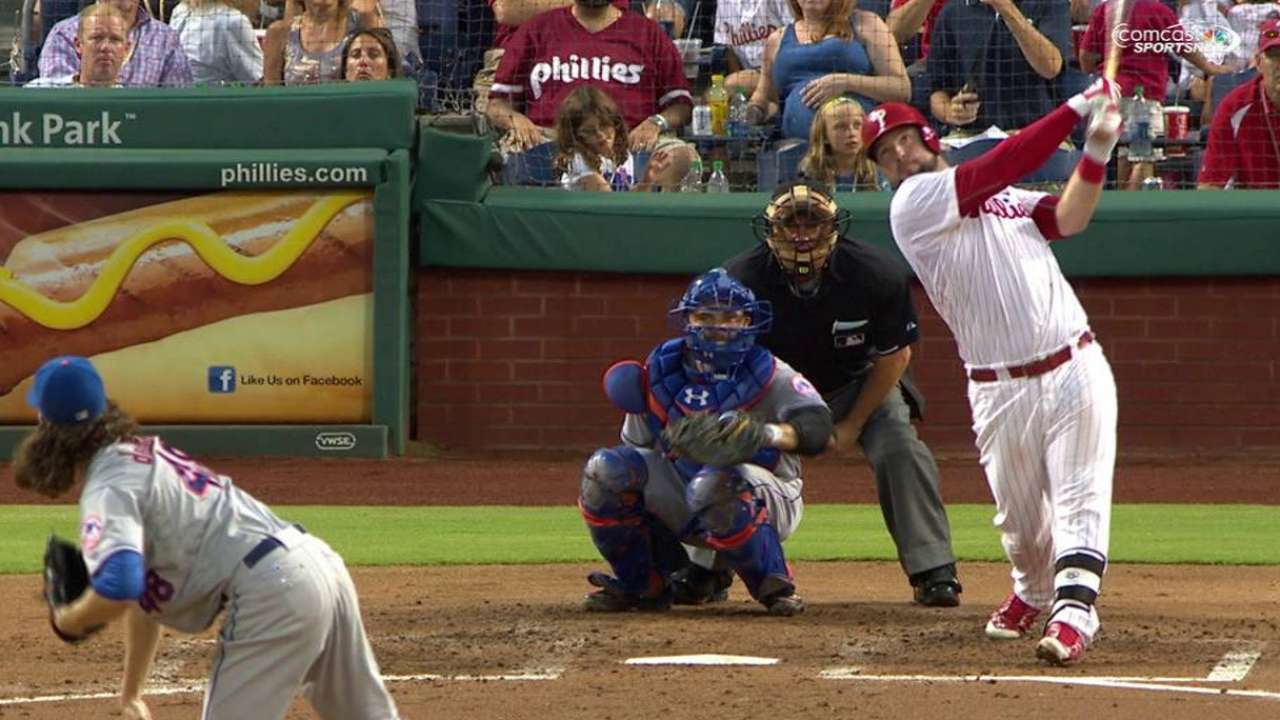 Rupp goes yard to center