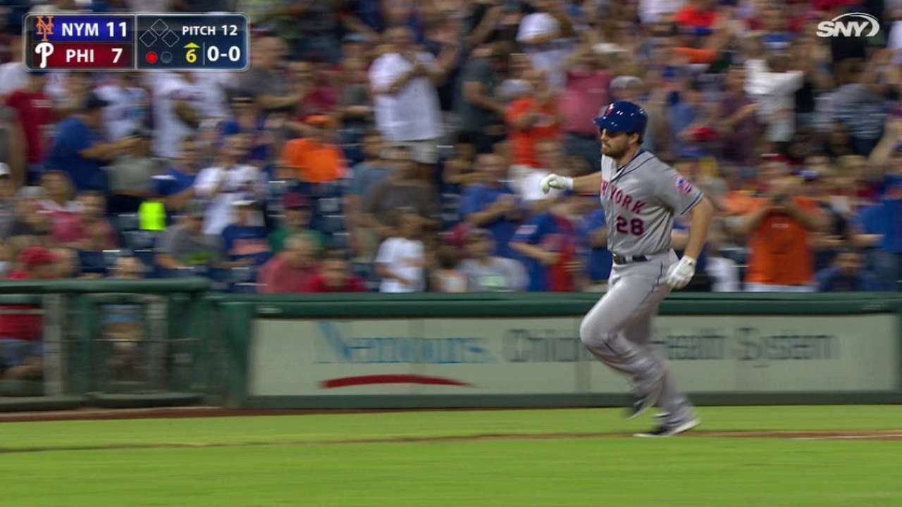 Murphy's homer ties Mets record
