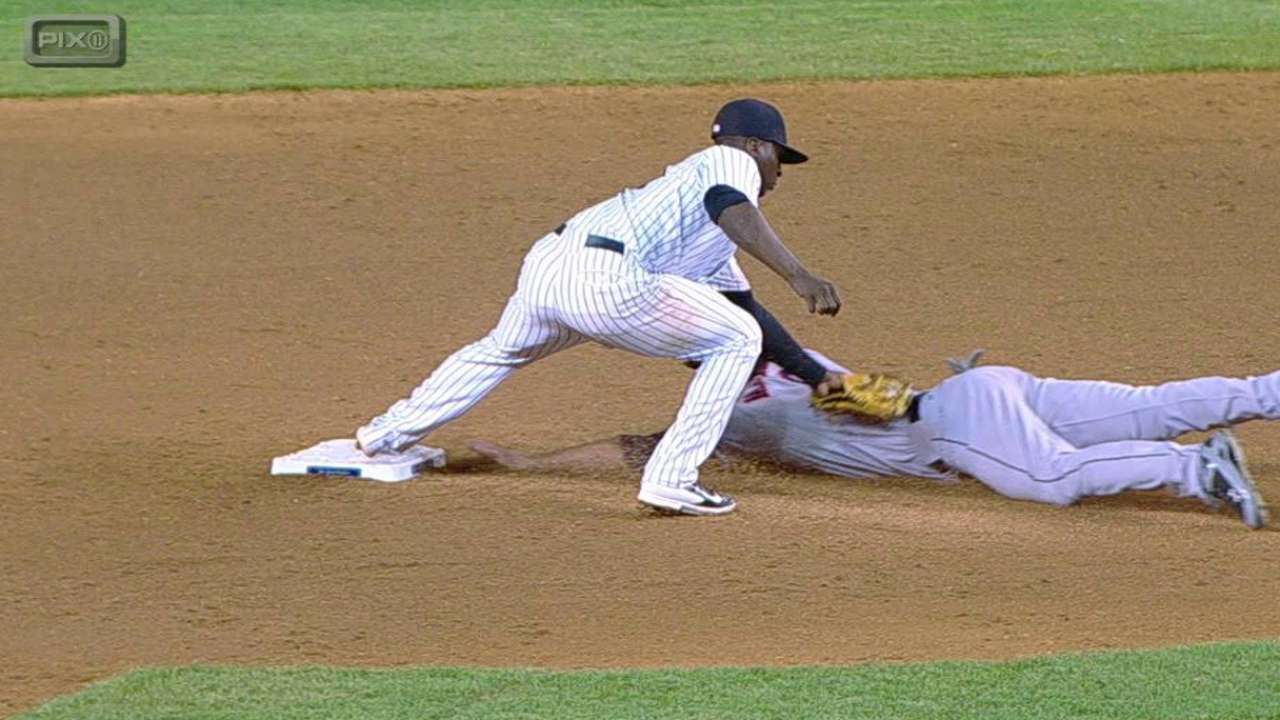 Yankees turn double play