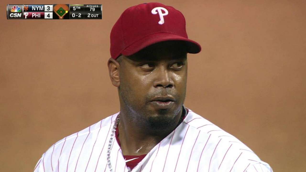Williams fans Cespedes