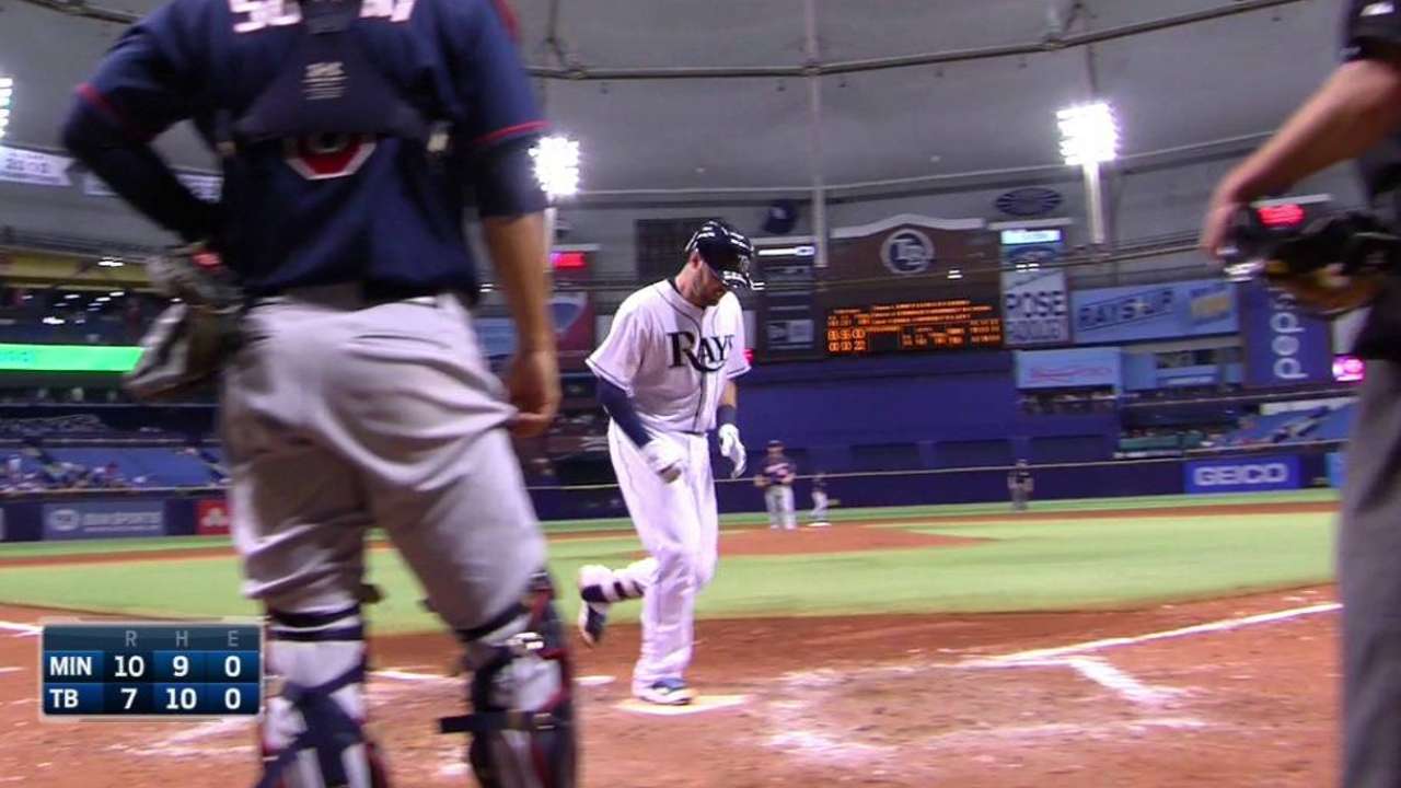 Casali's 10th home run