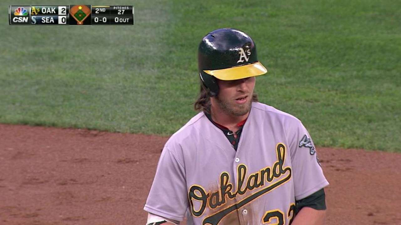 Reddick's RBI double