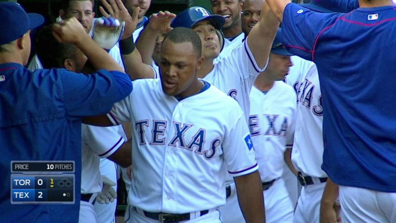 Beltre's two-run homer