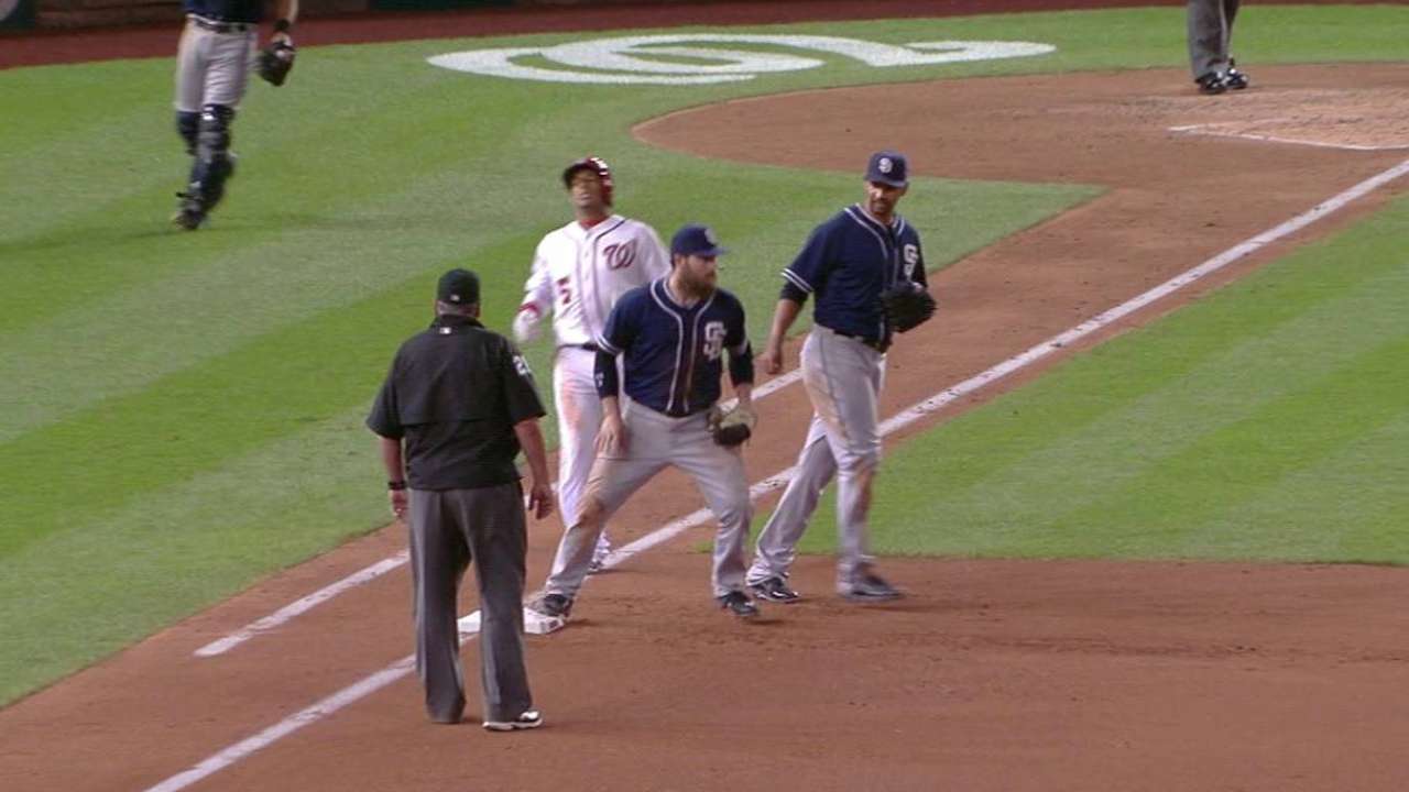 Norris' diving stop