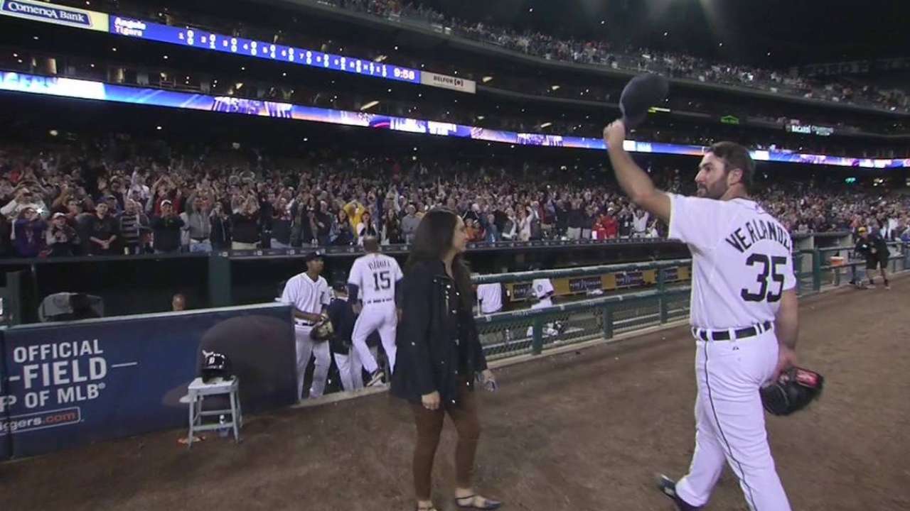 Justin Verlander coquetea con el no-hitter y blanquea a Angels