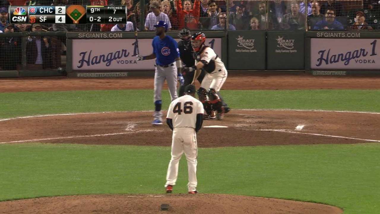 Jake Peavy y Gigantes le cortaron racha a los Cachorros