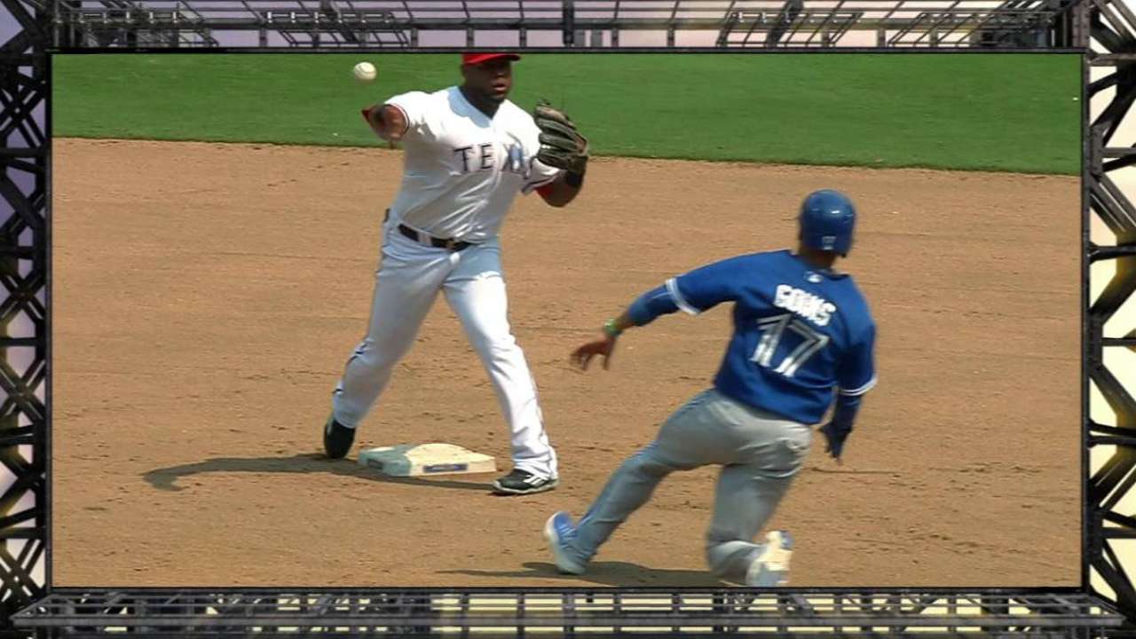 Dyson escapes bases-loaded jam