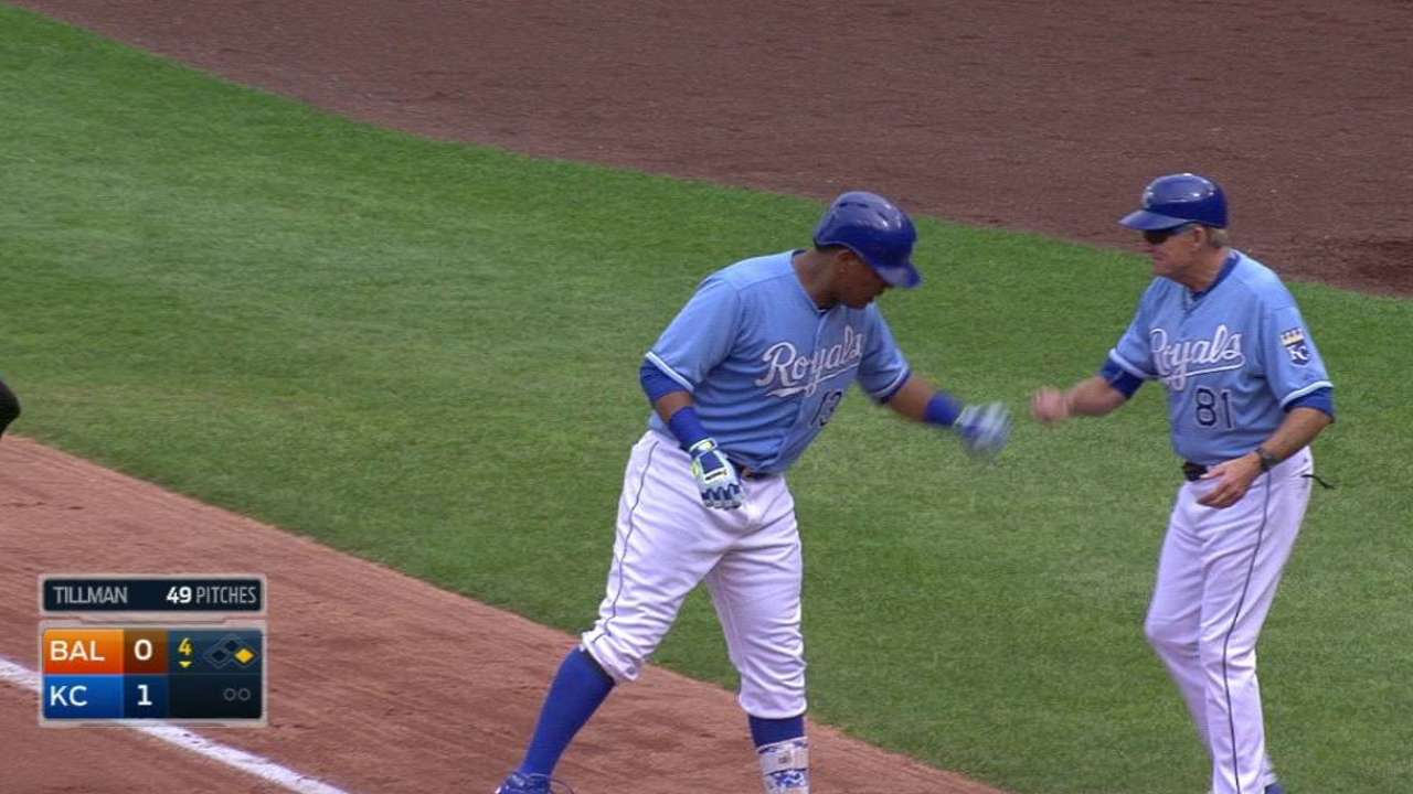 Perez's RBI single