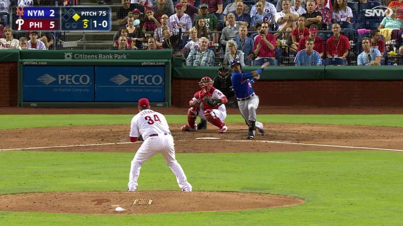 Cespedes' two-run homer