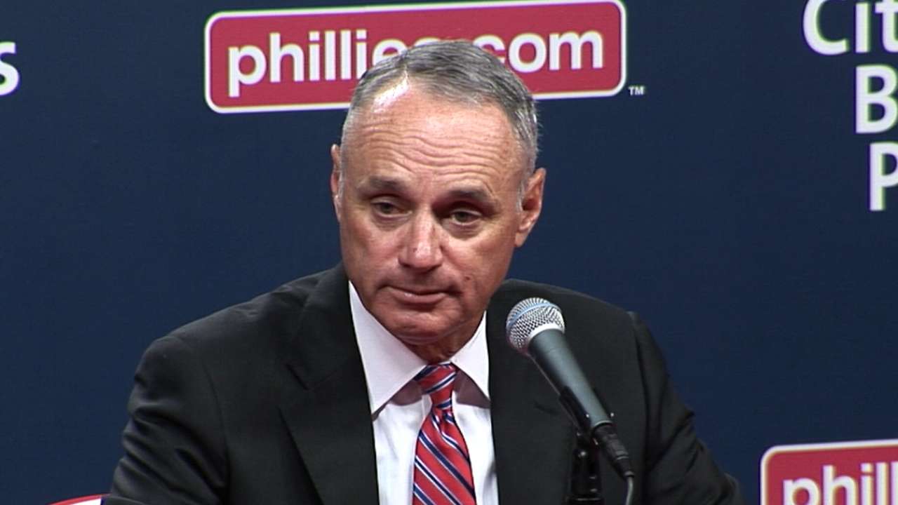 Manfred: More safety netting being discussed