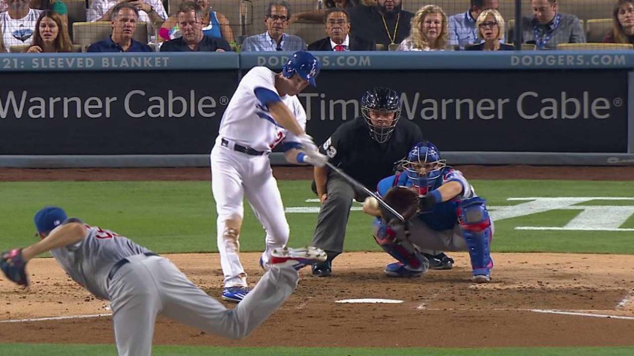 Utley's RBI triple