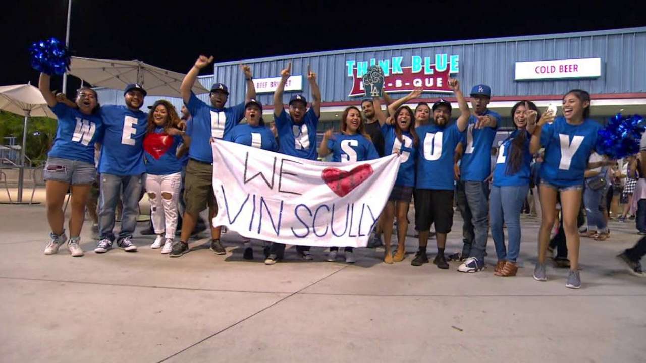 Scully fans celebrate