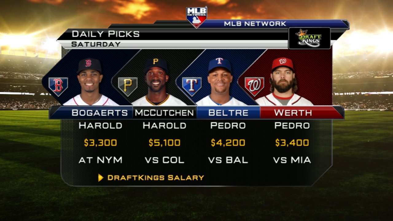 Use Cutch in a Pirates stack vs. Rusin