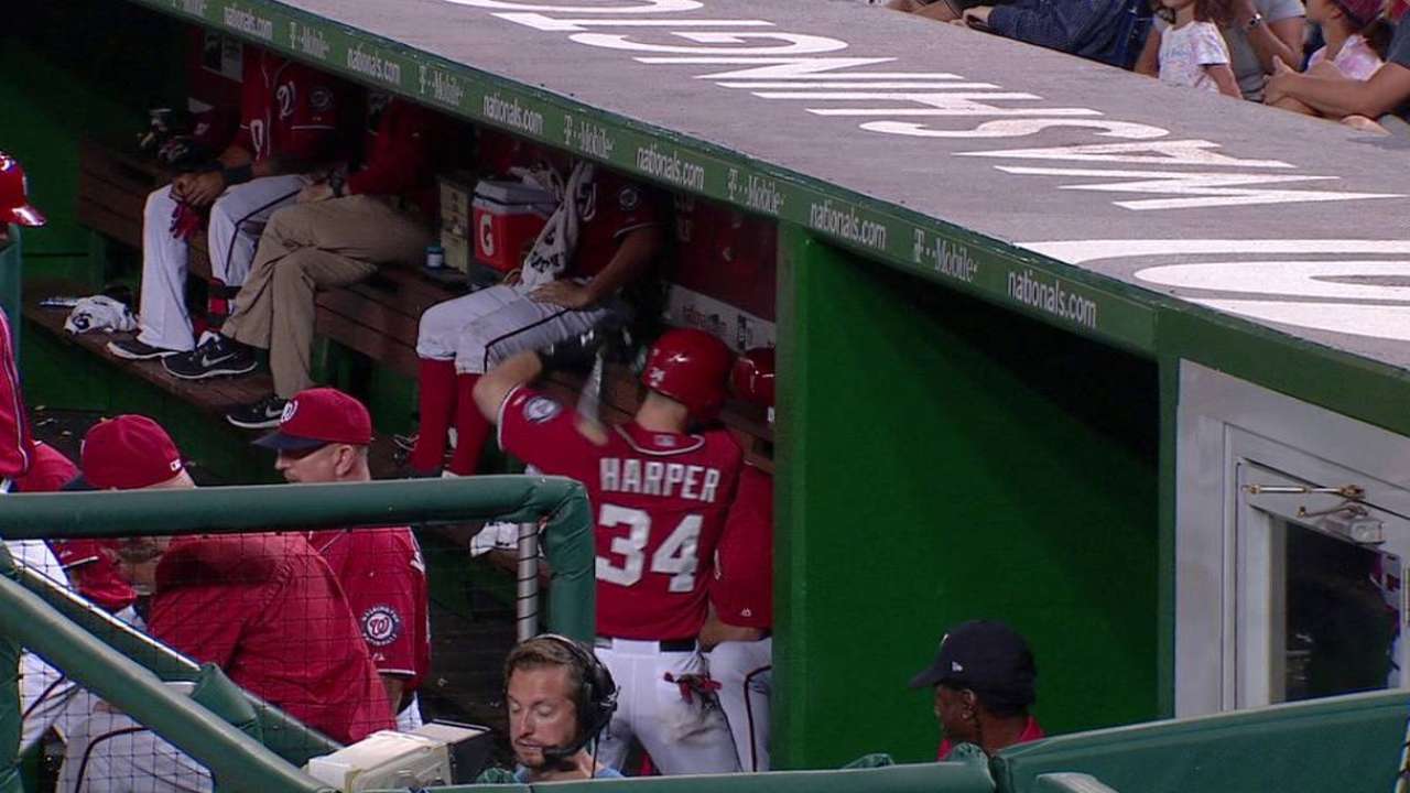 Harper vents his frustration