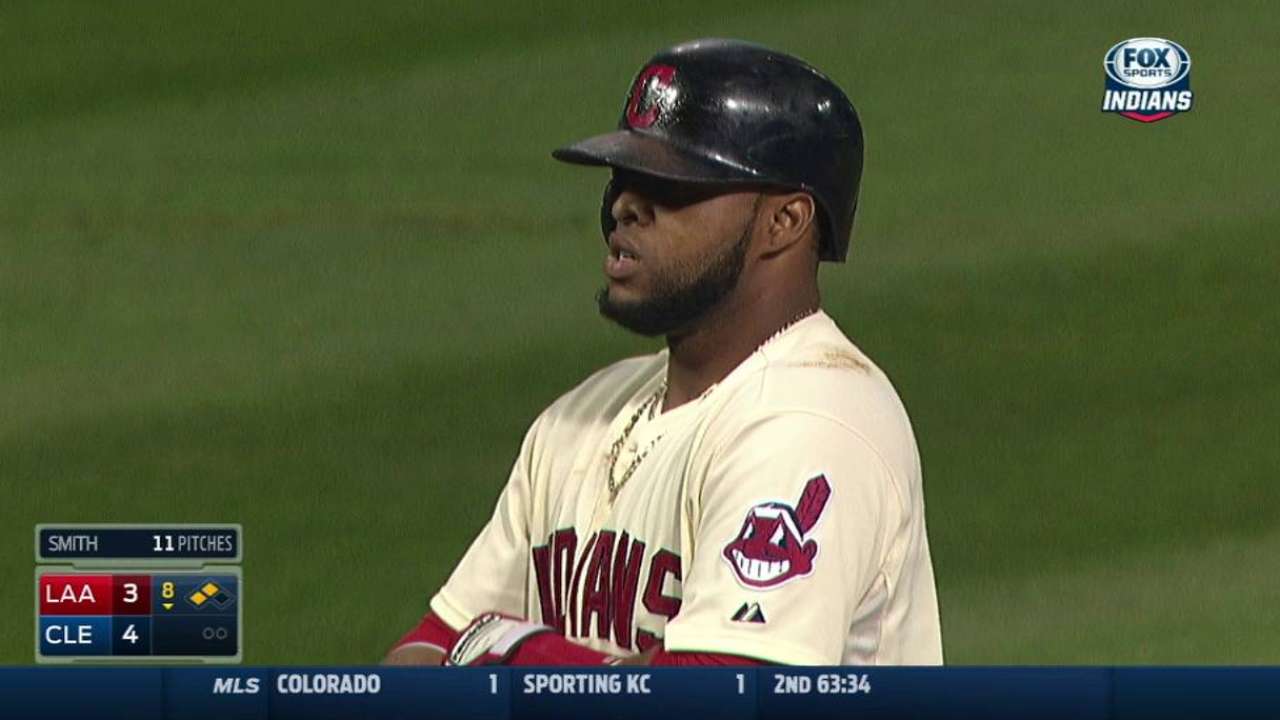Santana's RBI double
