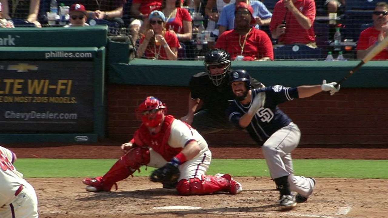 Shields' first RBI of the season