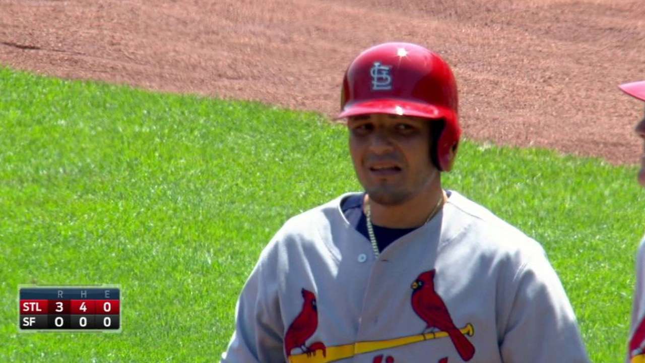 Molina's RBI single