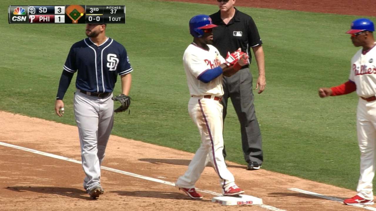 Herrera's four-hit game