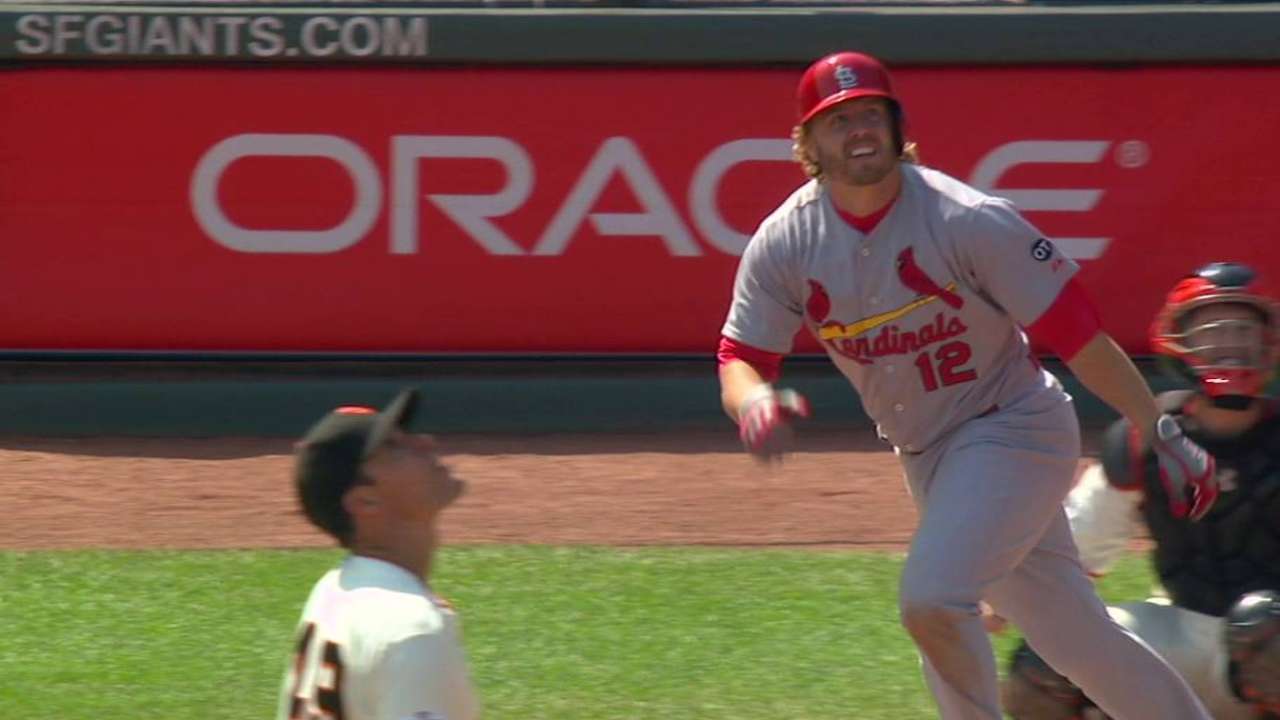 Bambinazos guiaron a Cardenales contra Gigantes