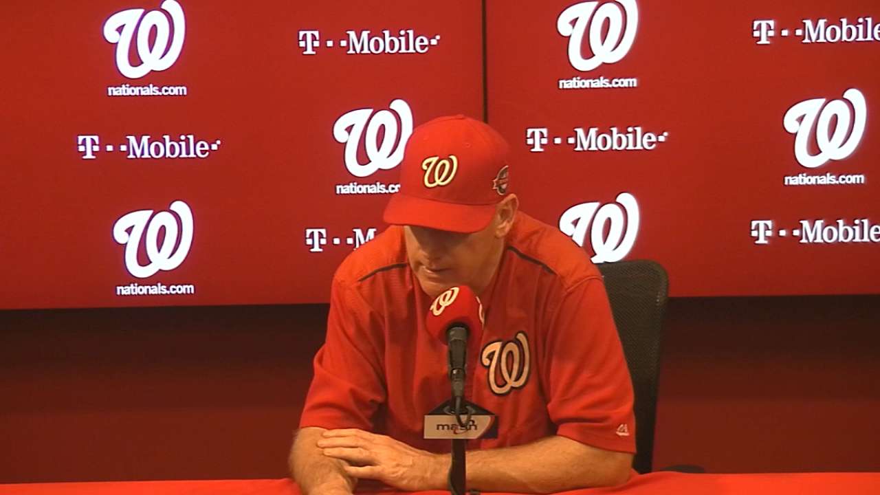 Williams on Strasburg