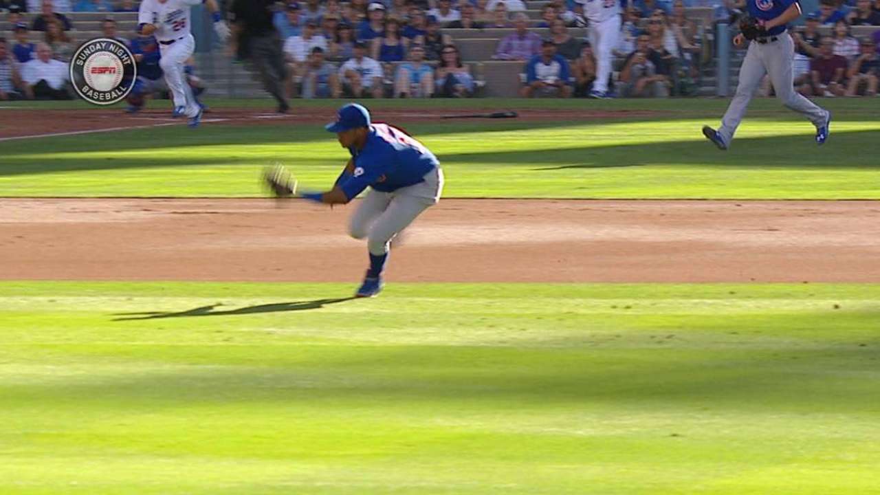 Castro's nice play