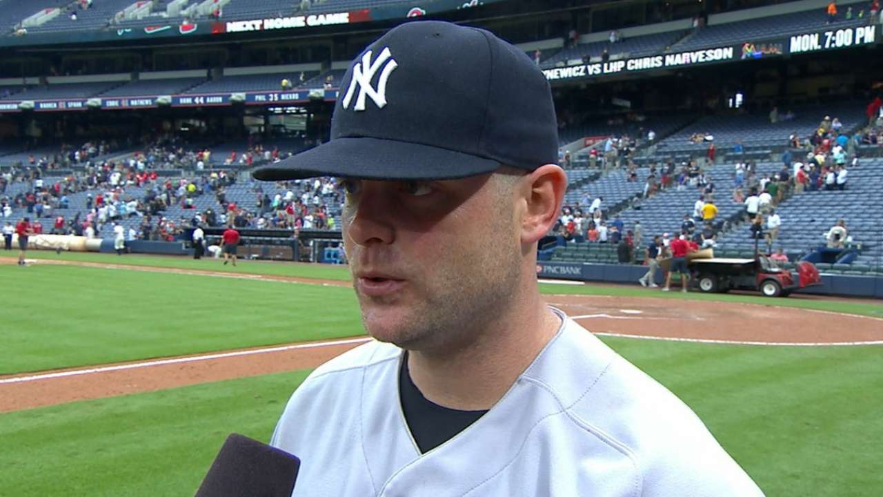 Yankees on win over Braves
