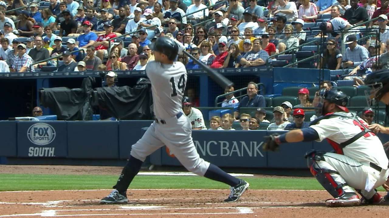 Yankees score 20 in Atlanta