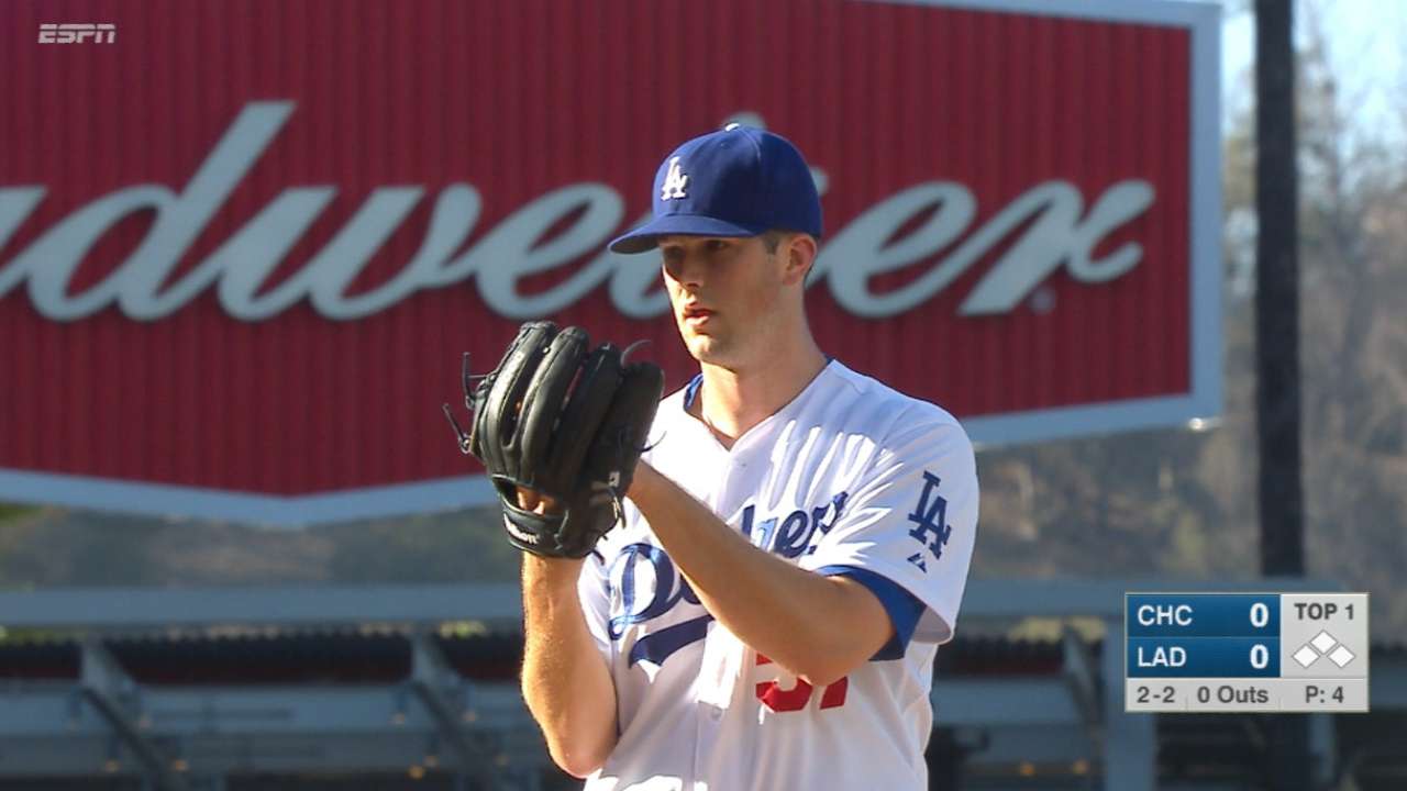 Wood strikes out seven