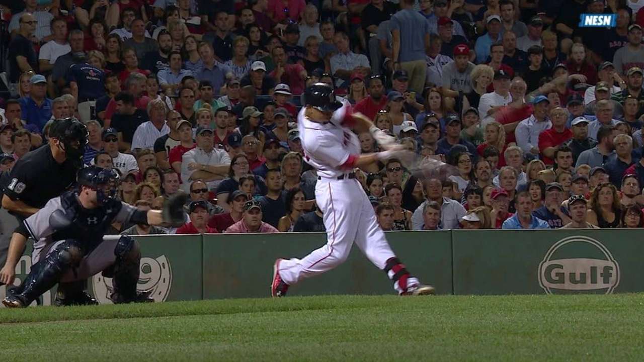 Betts' two-run homer