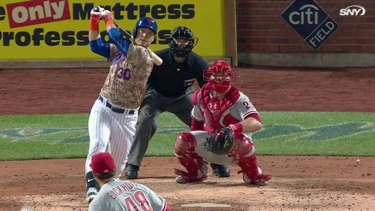 Conforto's solo homer