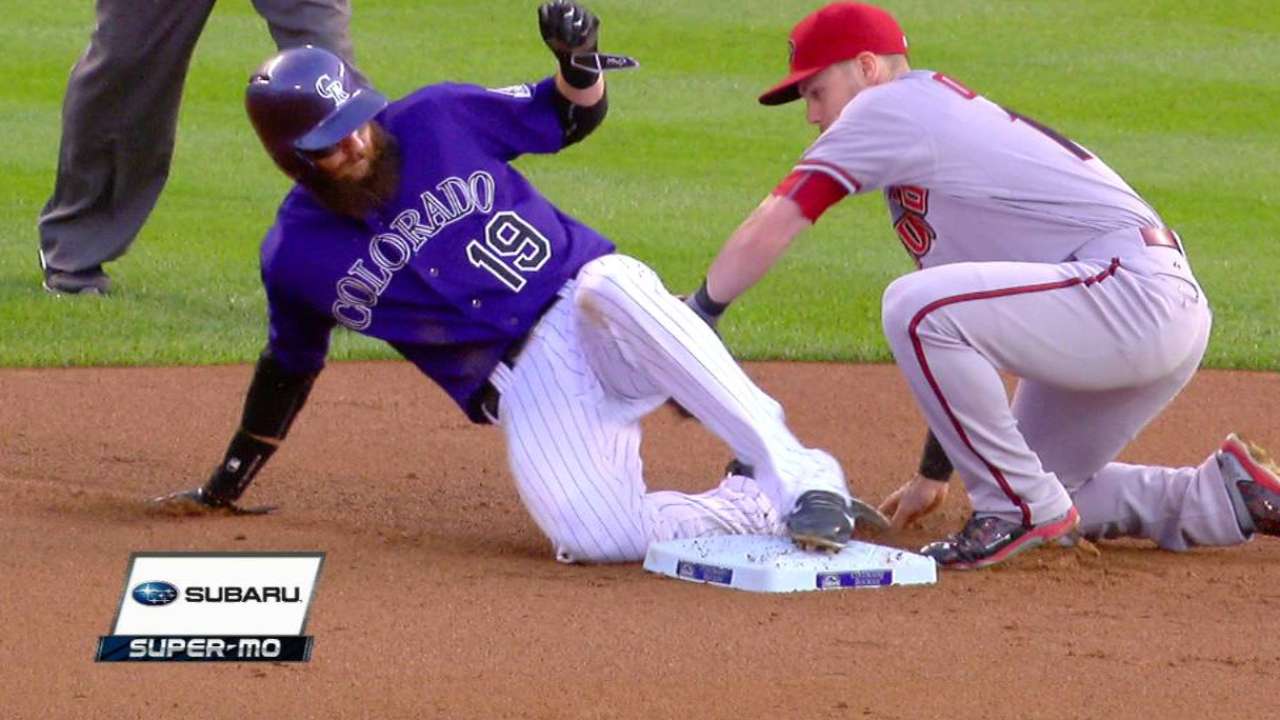 Blackmon gets steal on review
