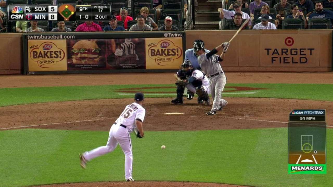 Back at short, Saladino looks to find niche with Sox