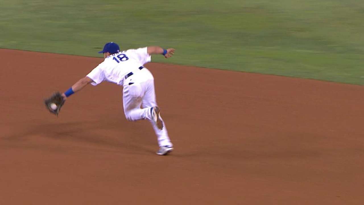 Dodgers double their fortunes in eighth inning