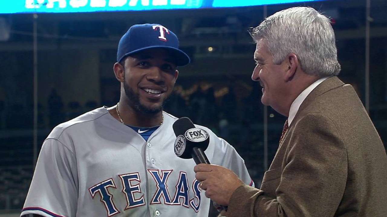 Andrus on big game, win