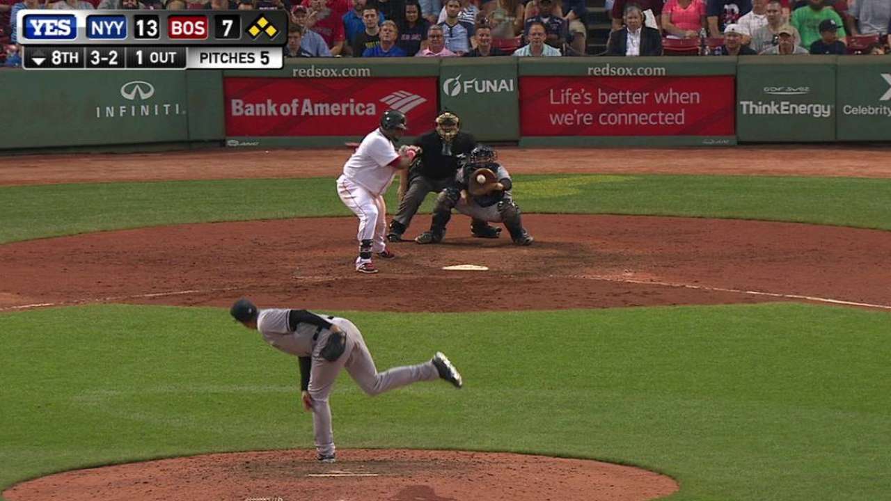Betances strikes out Panda