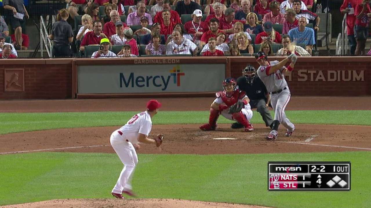 Zimmerman's long solo home run