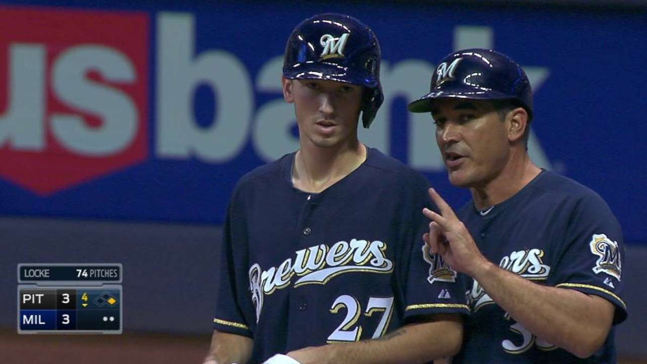 Davies' first Major League hit